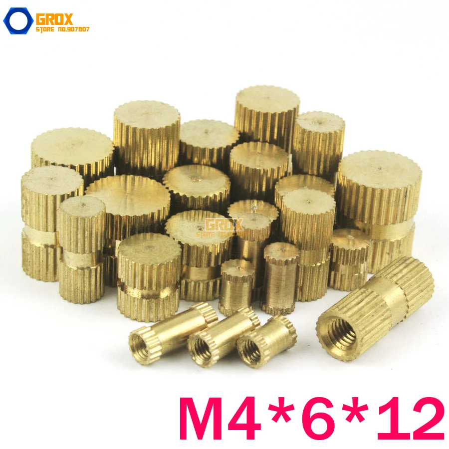 

60 штук M4 * 6*12 мм (ID * OD * длина)