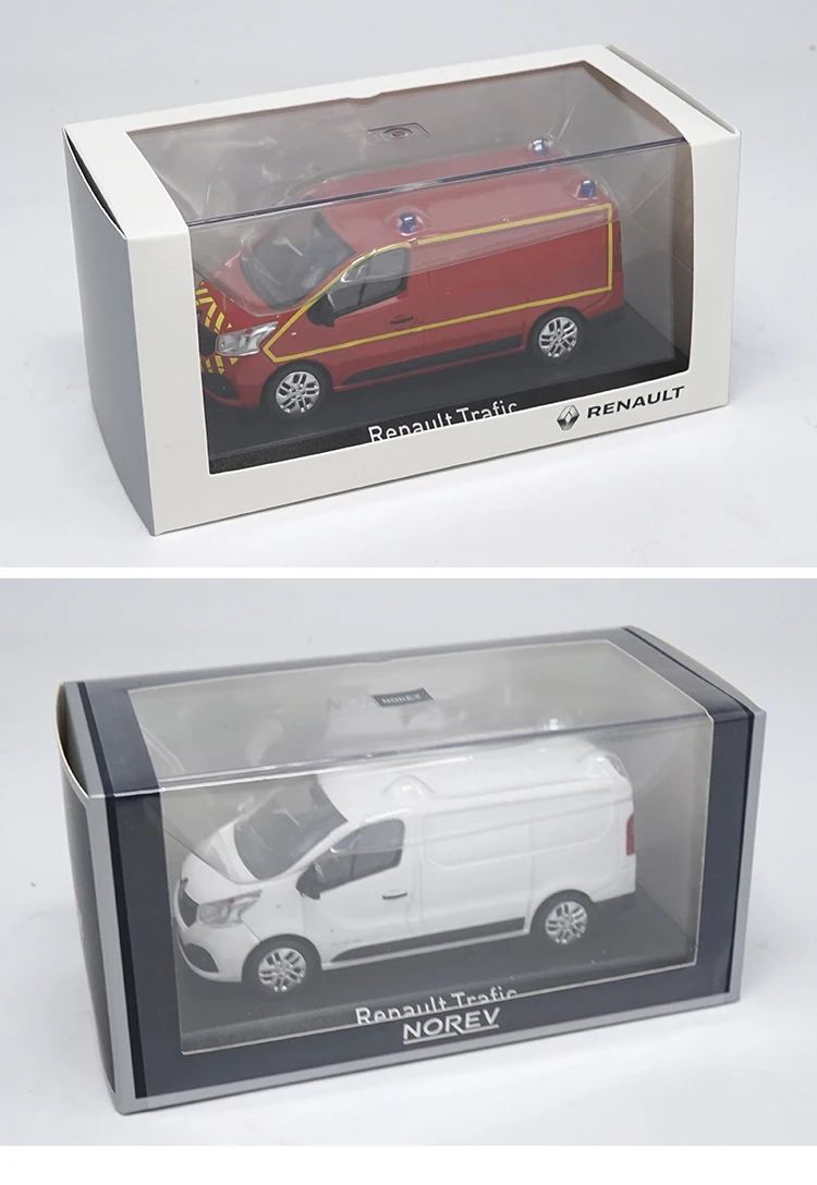 Высококлассная модель автомобиля из сплава в масштабе 1:43 для Renault Trafic игрушечные