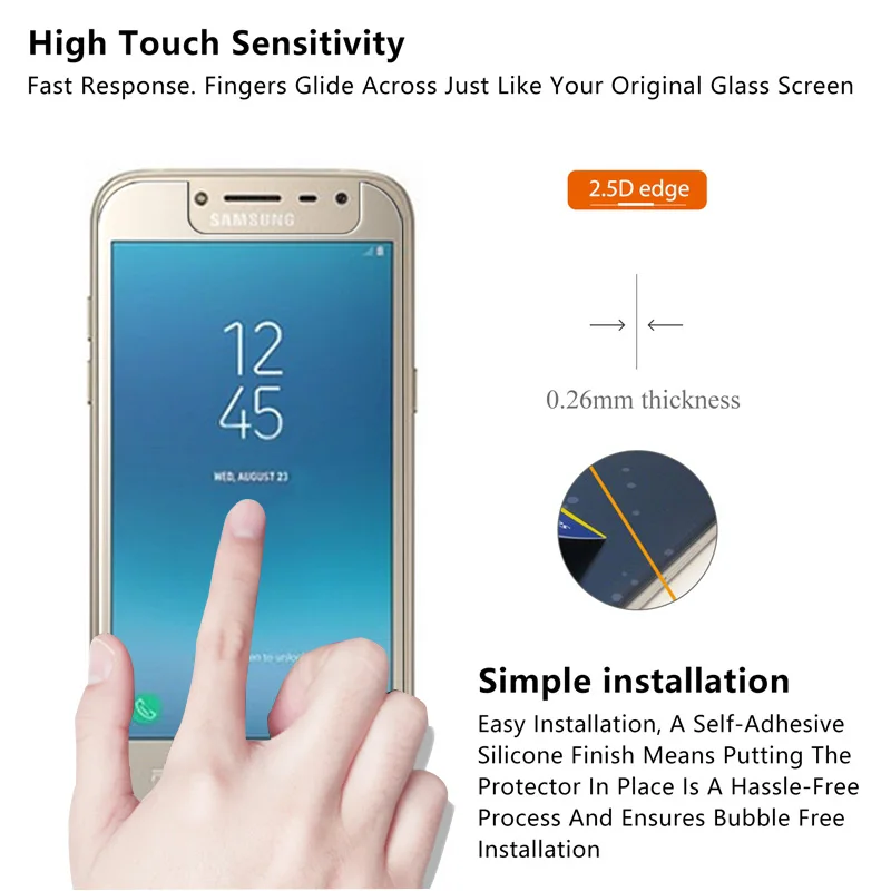 Protective glass for samsung j2 2018 on the galaxy X cover4 G390F j4 j 2 4 screen protector pro tempered film protect glas 2j 4j | Мобильные