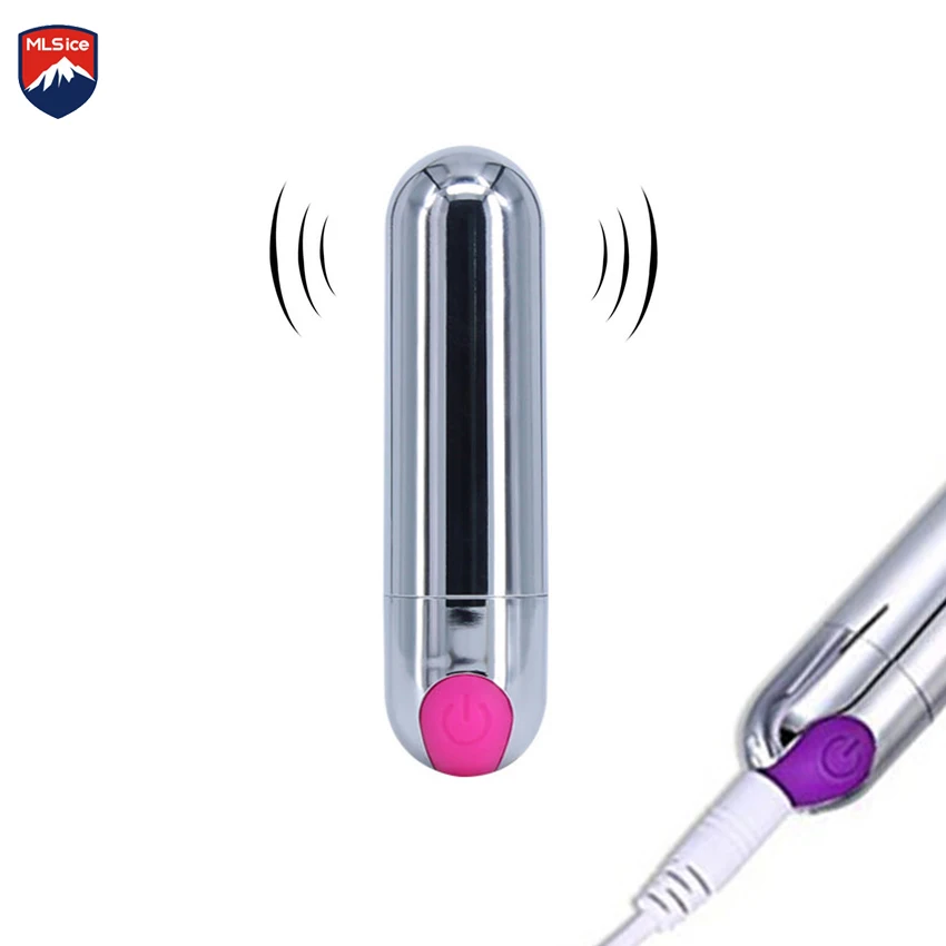 MLSice 10 Скорость мини пули вибратор фаллоимитатор USB секс игрушка для Для женщин G