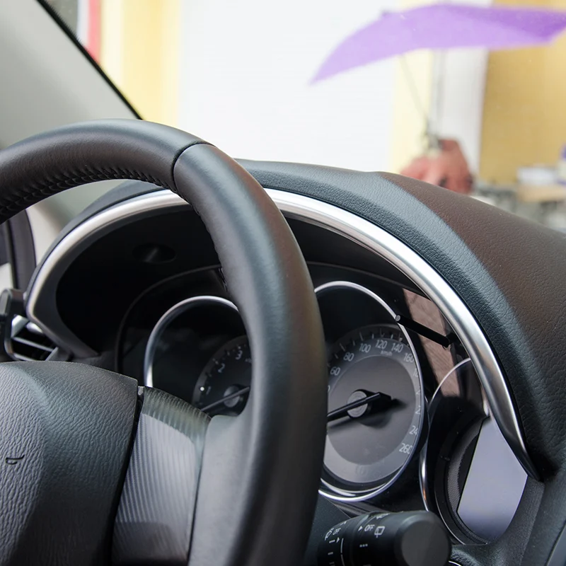 AX хромированная внутренняя приборная панель приборной панели крышка отделка