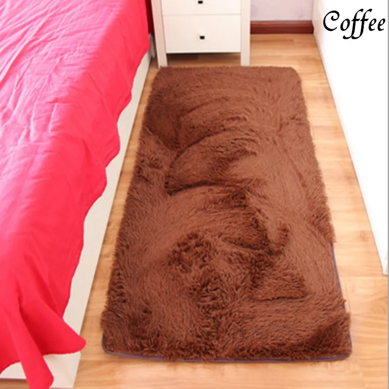 

Free Shipping New Arrive Coffee Rectangle Bath Mat Bedroom Floor Carpet Four European Absorbent Non-Slip Doormat