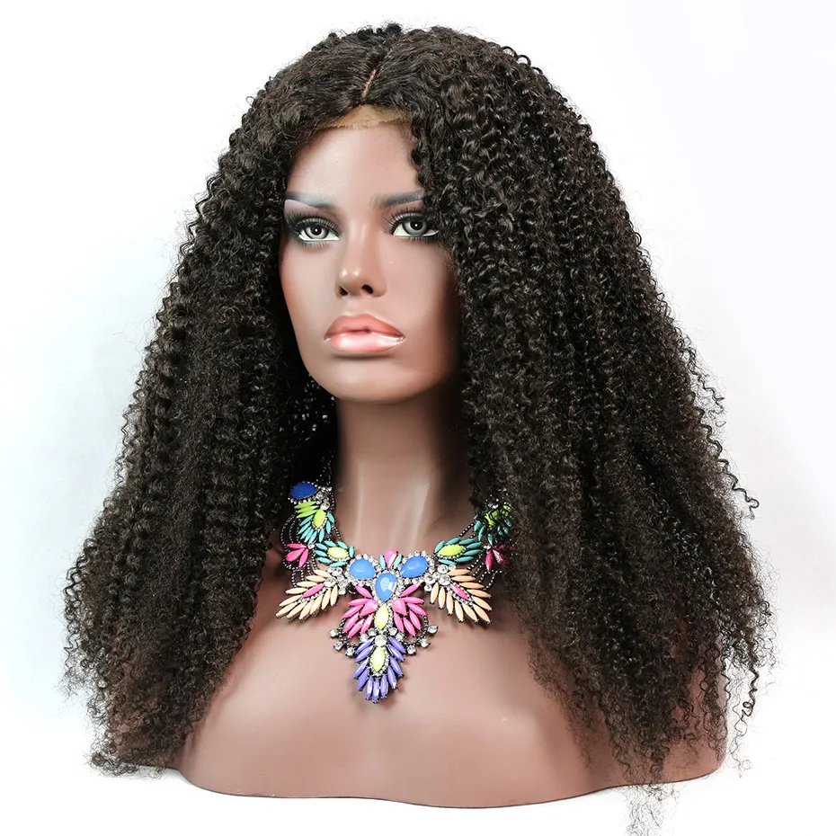 Liweike кудрявые 1*4 кружевные передние Remy человеческие волосы бразильские 300%