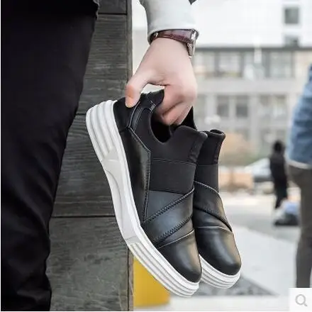 Горячая 2017 Возраст сезон прилив мужчин увеличилась большая база обуви мода досуг