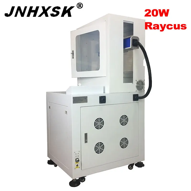 JNHXSK 20 Вт волоконная лазерная маркировочная машина Raycus лазерный источник 110x110 мм