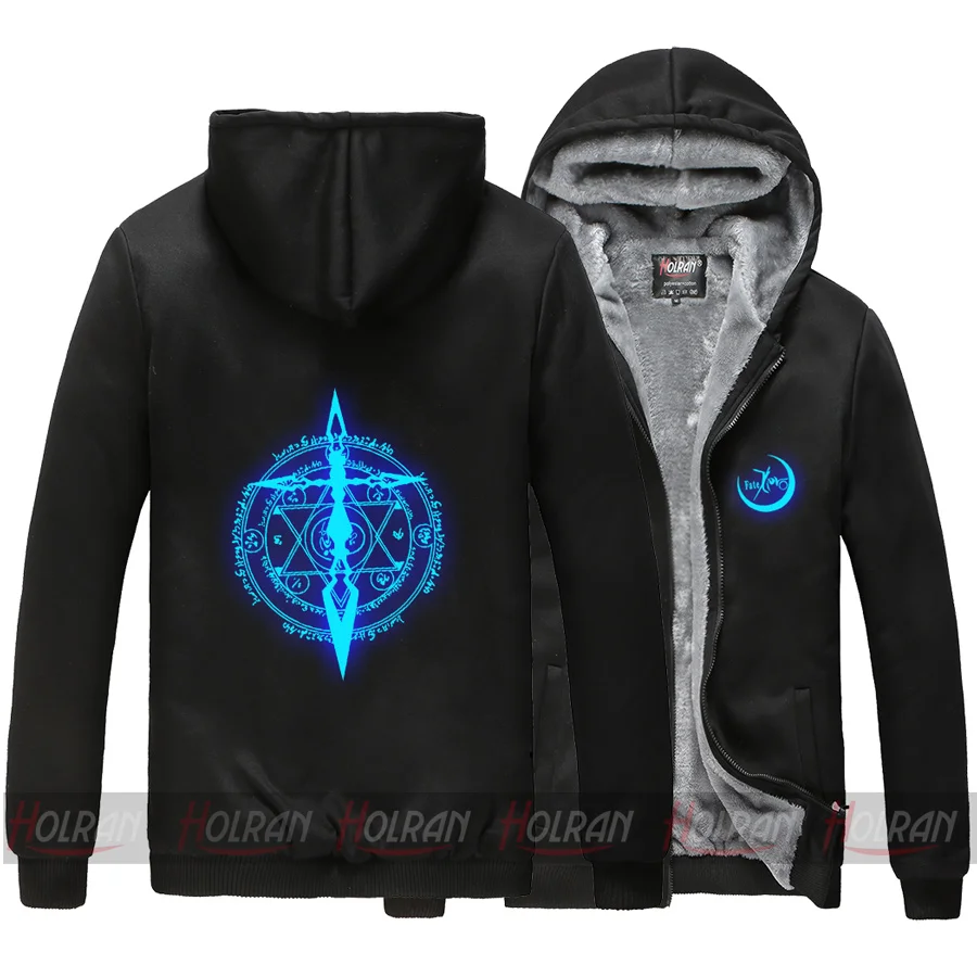 Fate stay night zero Saber/модный светящийся костюм для костюмированной вечеринки Куртка с
