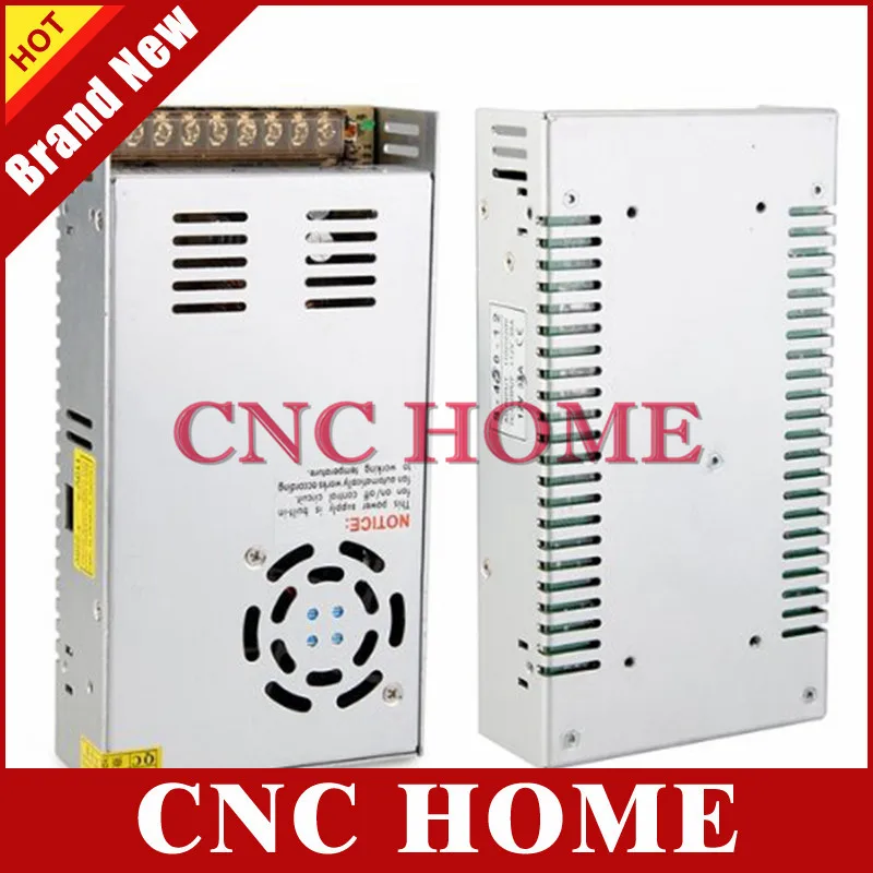 AC в DC 400 Вт S400W-12V-33A светодиодный импульсный источник питания 33А 85-265 вход мощность