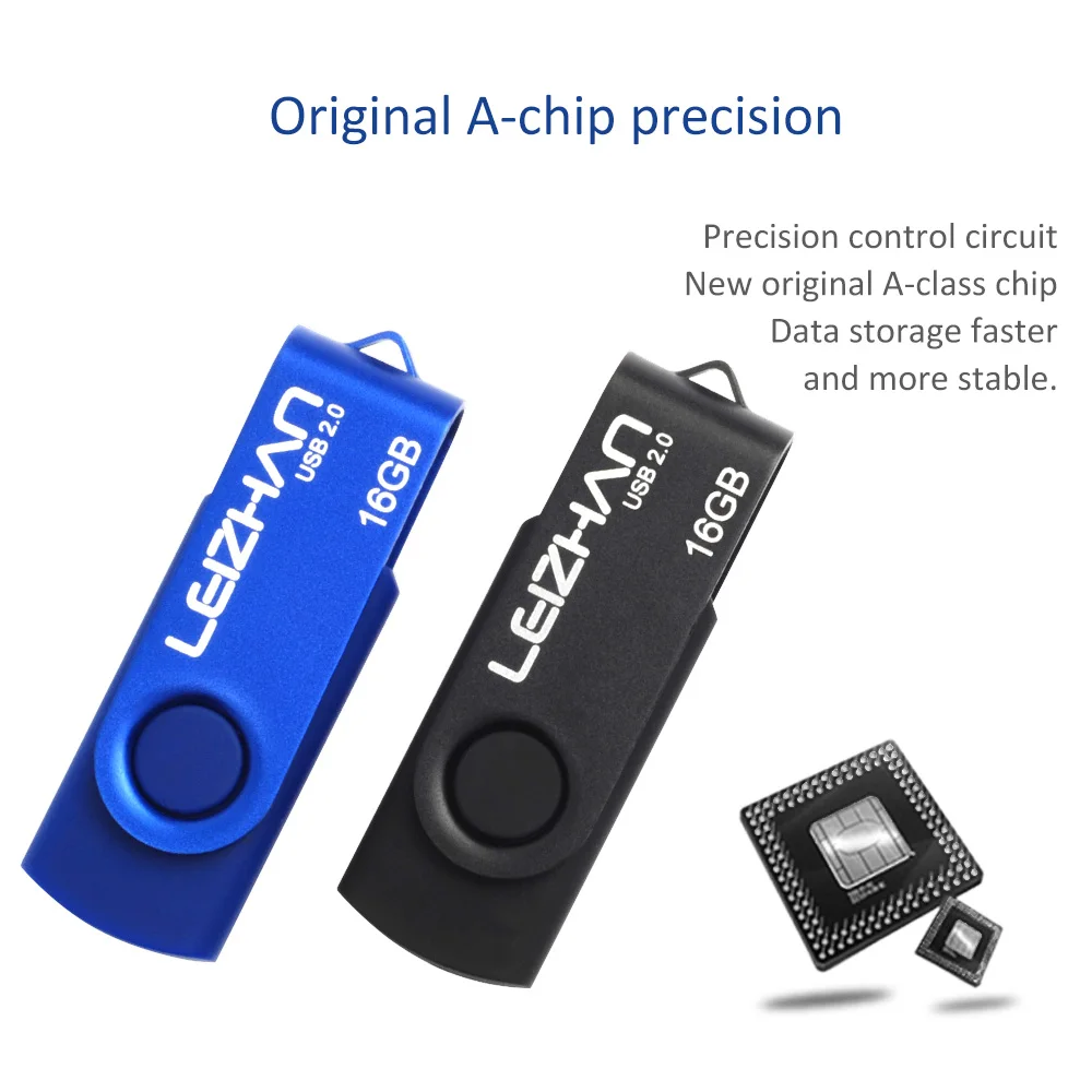 2019 LEIZHAN флеш диск USB 2 0 32 Гб U 16 Флешка 64 ГБ накопитель компьютерная карта памяти