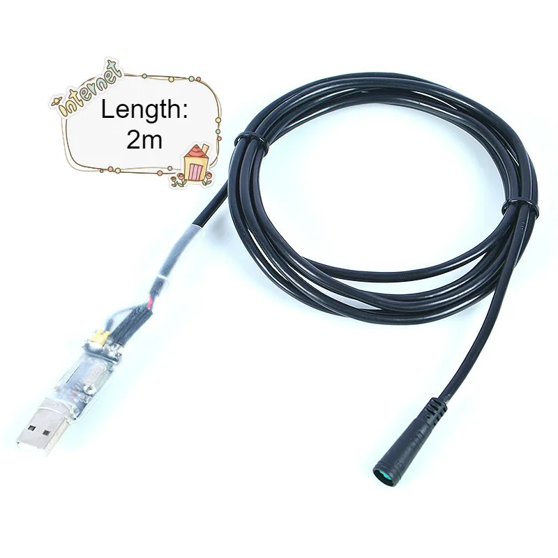USB кабель Bafang длиной 2 м для 8fun / BBS01B BBS02B BBSHD Средний привод/центральный
