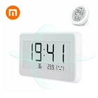 Оригинальный Xiaomi Mijia Qingping BT4.0 беспроводные умные электрические цифровые внутренние и наружные гигрометр термометр часы инструменты