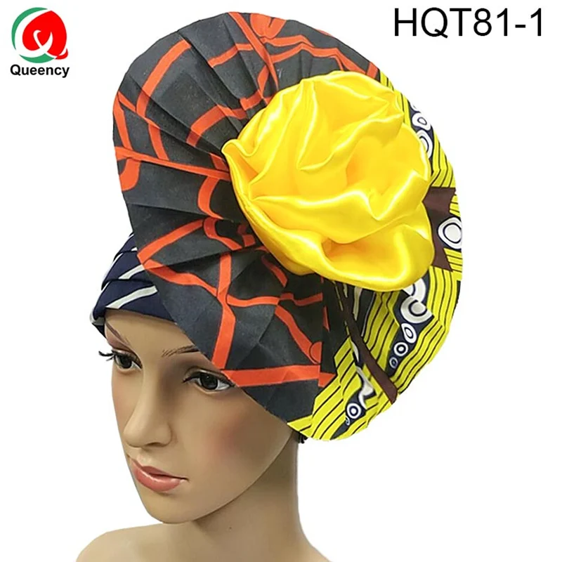 HQT81 DHL доставка Queency 2019 новый модный Африканский элегантный Авто геле головной