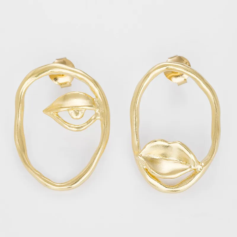 Бесплатная доставка Оригинальные ретро серьги-подвески Timlee E194 с геометрическим