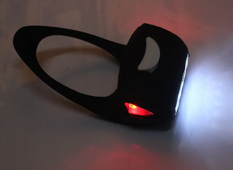 Модные велосипедные 7 светодиодных силиконовых передних огней или задних