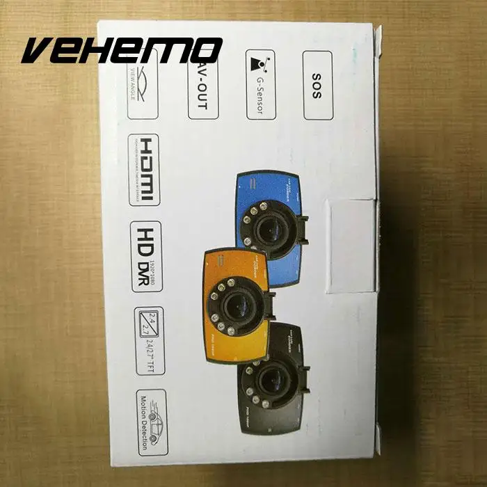 2.7&quot Screen 720P Auto Car Vehicle Cam Consumer Camcorders Night Vision Rearview Camera DVR Video Recorder | Автомобили и