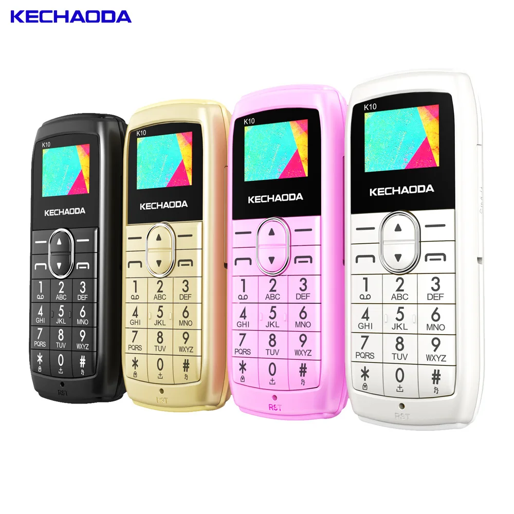 KECHAODA K10 Bluetooth гарнитура Мобильный телефон все в одном 0 66 &quotMTK6261DA 32MB + 250mAh сотовый