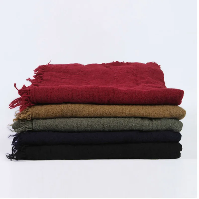 Бесплатная доставка 2017 модные шарфы из чистой шерсти Осень зима сохраняющие