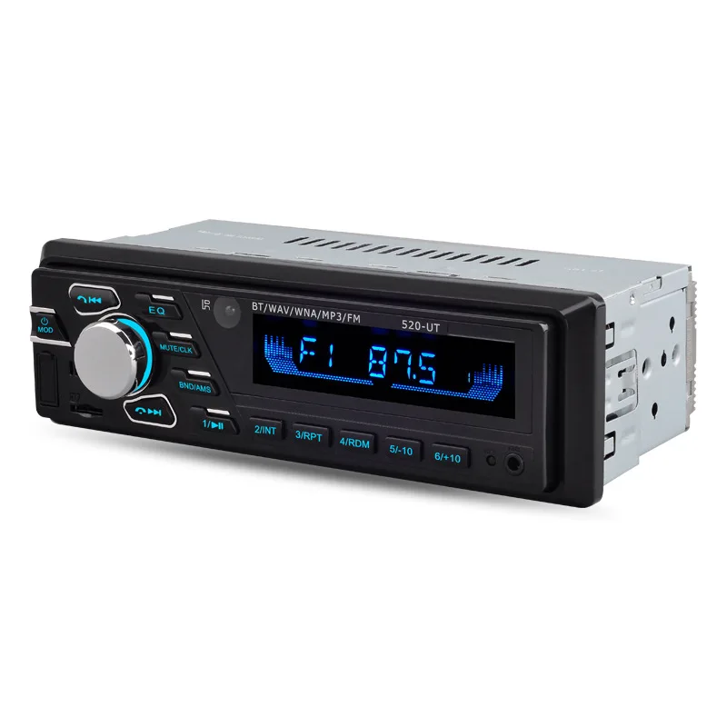 

2022 12 В/24 В 1Din ISO Автомагнитола для грузовика автобуса Авто Аудио Стерео FM SD AUX USB интерфейс In-Dash MP3-плеер приемник устройство