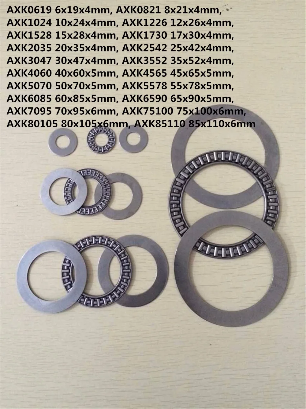 1 шт. AXK0619 AXK0821 AXK1024 AXK1226 AXK1528 к AXK5070 + 2AS игольчатый роликовый подшипник упорный 2