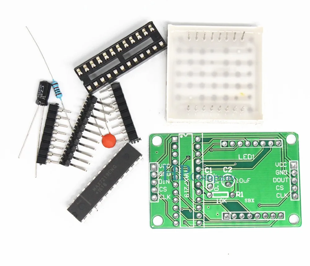 DIY kit MAX7219 dot matrix module Display MCU control Special promotions |