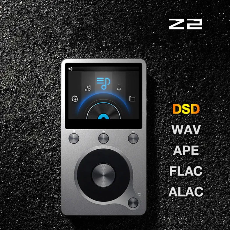 Новые оригинальные Aigo Z2 Высокое качество 8G Портативный DSD HIFI без потерь Запись аудио плеера Мини движение MP3 плеер