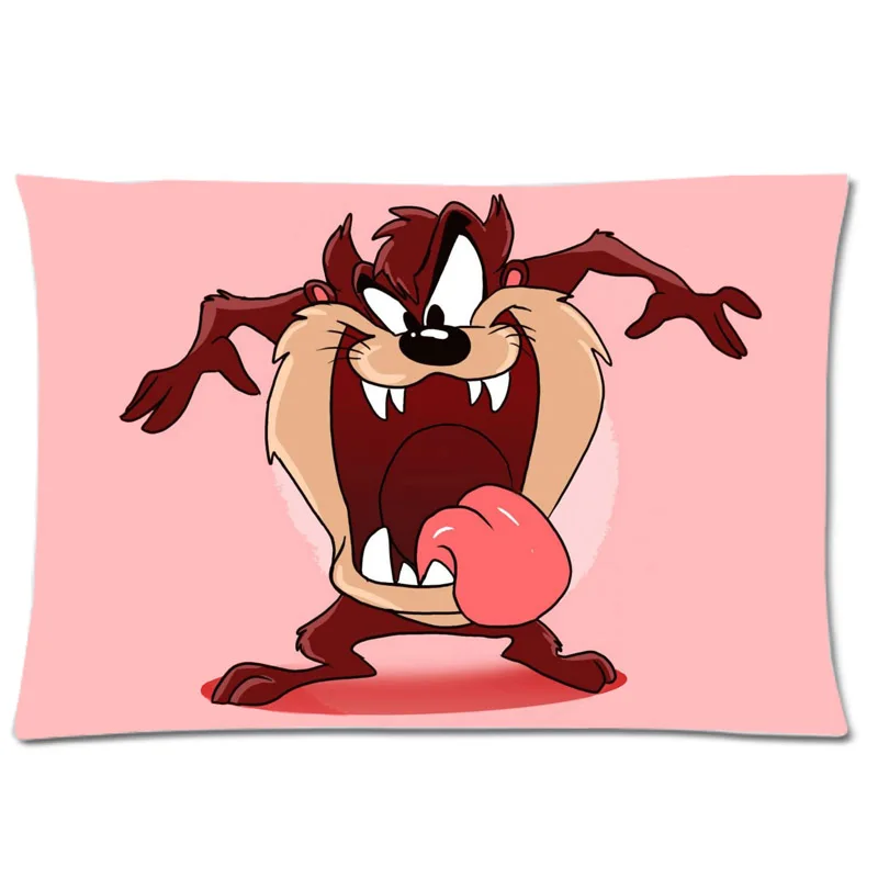 Крутая наволочка для подушки &quotсделай сам&quot в стиле тасманианского дьявола и