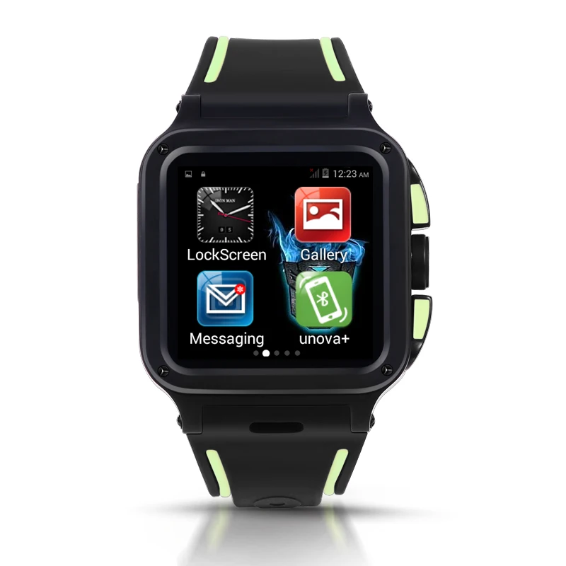 2016 новый UNOVA ЖЕЛЕЗНЫЙ ЧЕЛОВЕК 1.54 &quotАндроид Смарт часы Dual Core 1 ГБ/8 ГБ