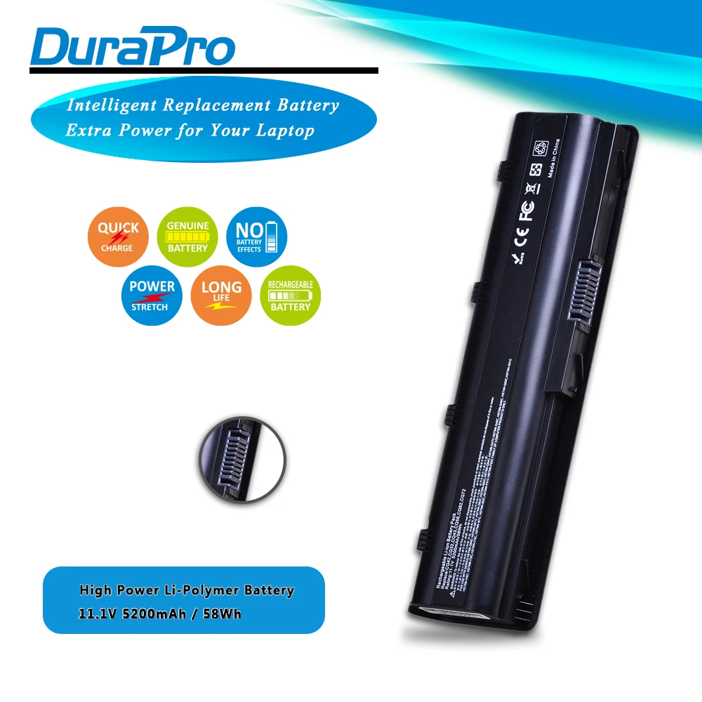 Аккумулятор CQ42 для ноутбука HP Pavilion DV7 DM4 DV3 DV5 DV6 G32 G62 G42 G6 G7 6 ячеек 5200 мАч Compaq Presario CQ32
