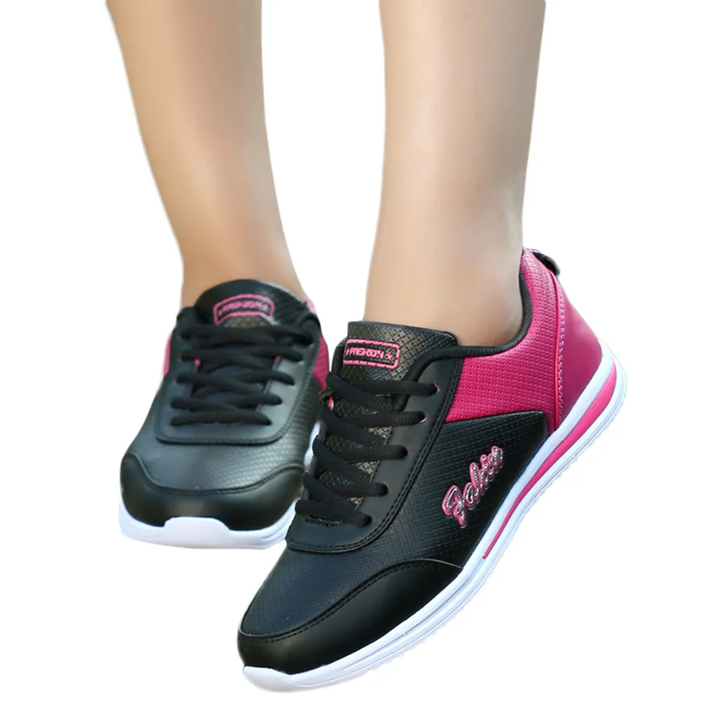 Женские кроссовки на плоской подошве YOUYEDIAN разноцветные дышащие # G2 2019|Женские и