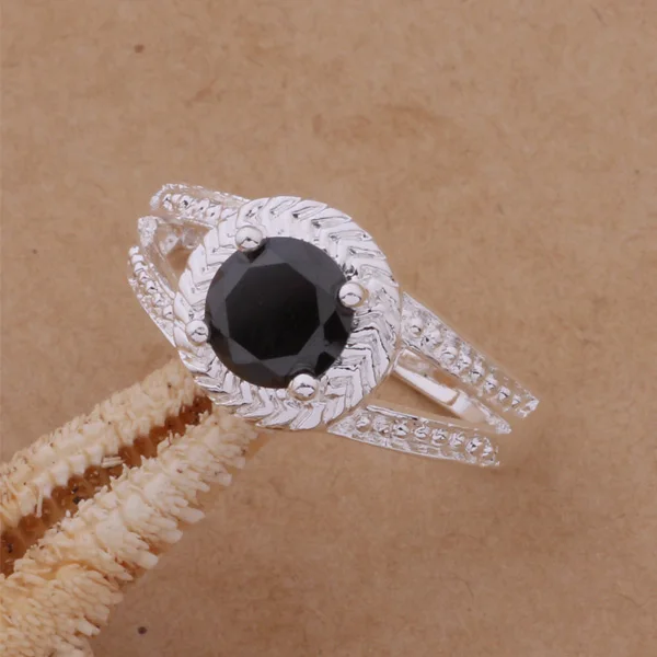 AR129 горячее кольцо из стерлингового серебра модные ювелирные изделия простое