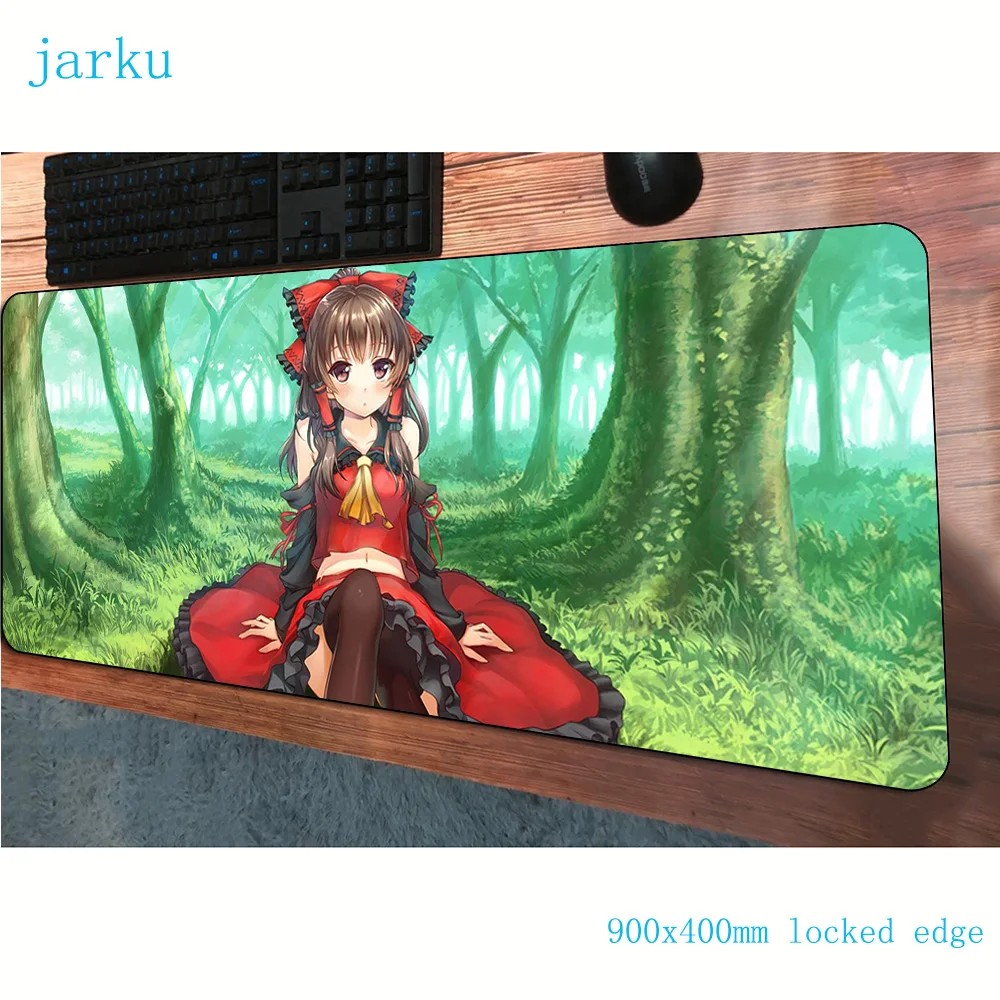 japanese anime mouse pad ergonomic Computer mat 900x400x2mm gaming mousepad large thick padmouse keyboard games pc gamer desk | Компьютеры