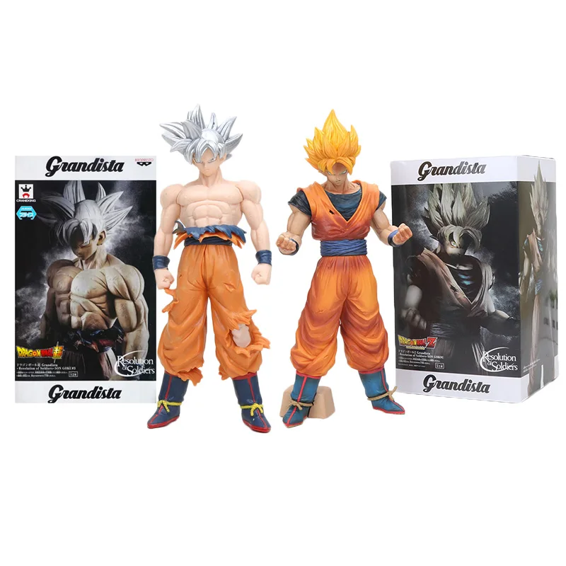 30 см Dragon Ball Z разрешение солдат грандиста Супер Saiyan ГОКу ультра инстинкт Migatte no goku ПВХ Фигурки игрушки