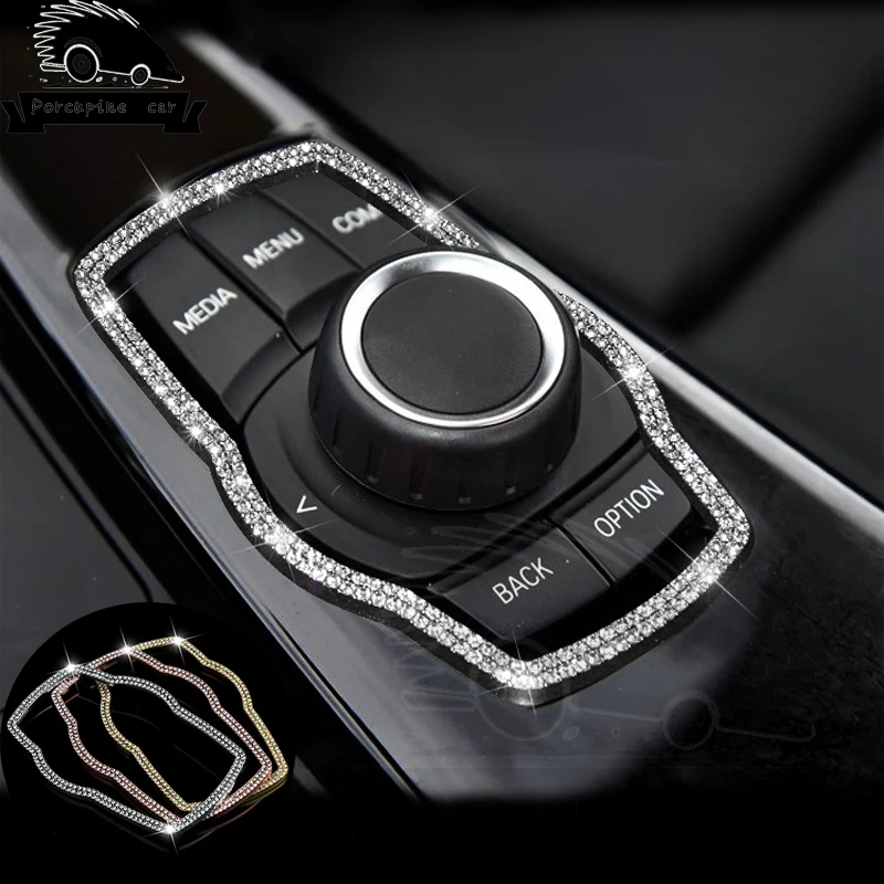 Автомобильная центральная консоль мультимедиа iDrive ручка переключателя рамка