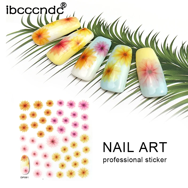 Дизайн ногтей DIY дизайнер переноса воды Гвозди Книги по искусству Стикеры