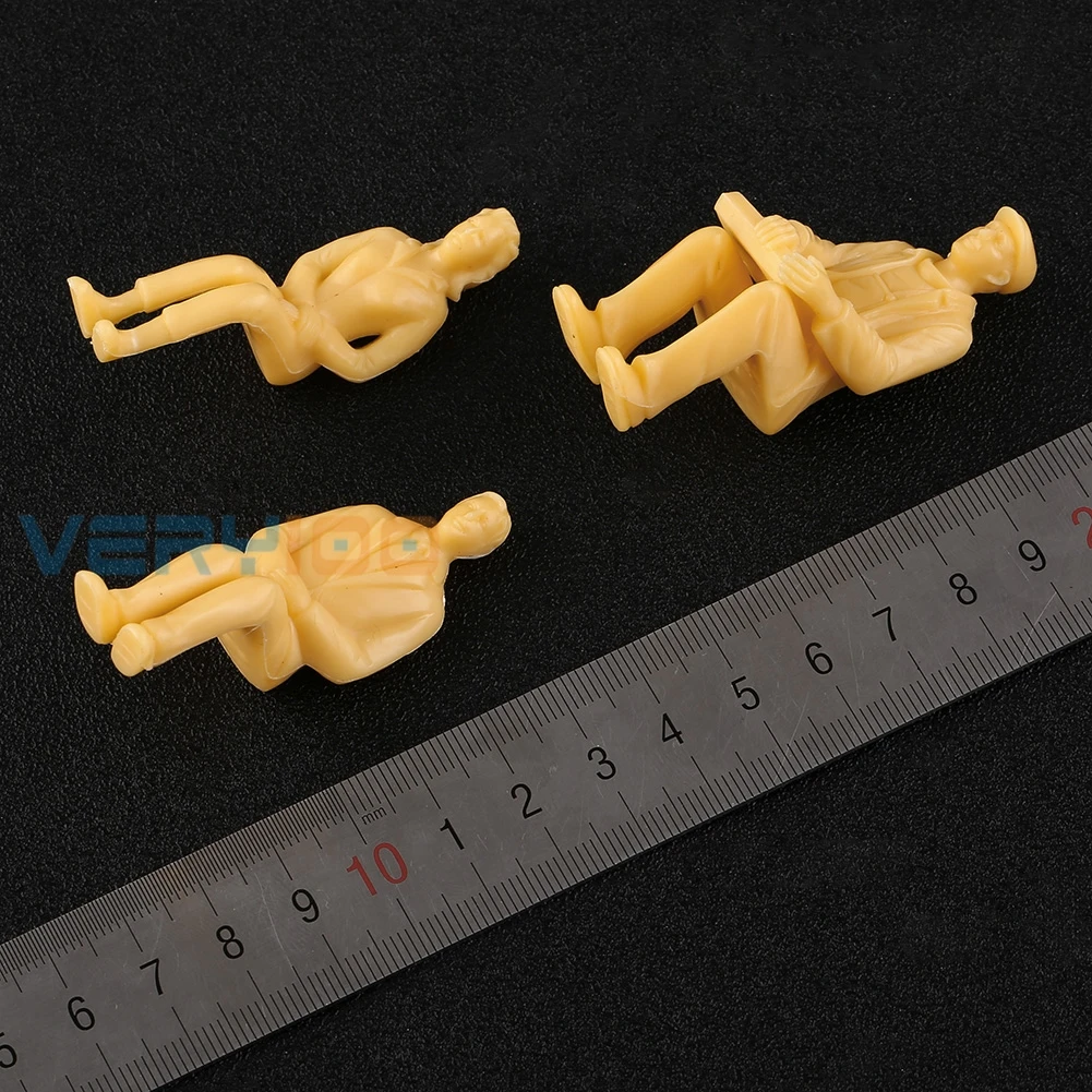 20 шт. G масштаб рисунках 1:25 все Сидящая Неокрашенный люди модель BurlyWood Цвет