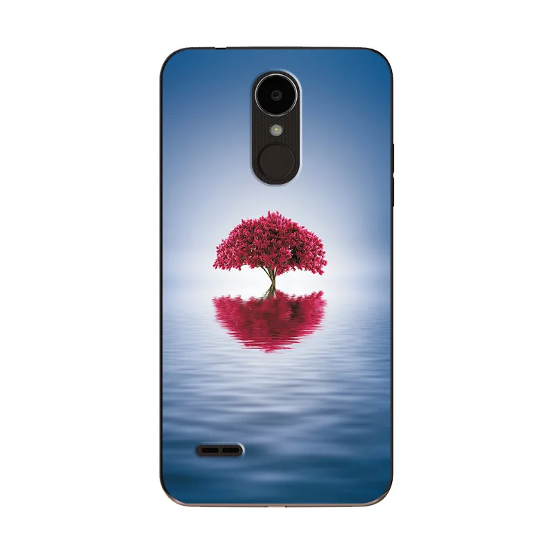 W48 Чехол для LG K7 2017X230, чехол LG-X230, 5,0 дюймов, силиконовый мягкий чехол из ТПУ с сердцем для LG K 4, Чехлы, оболочка, чехол, Fundas - Цвет: W48