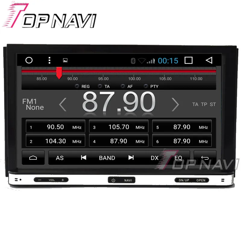 Topnavi 7&quot 800*480 Quad Core 16G Android 6.0 Car Radio Stereo GPS Navigation for Universal 2DIN DVD Multimedia Audio Player |