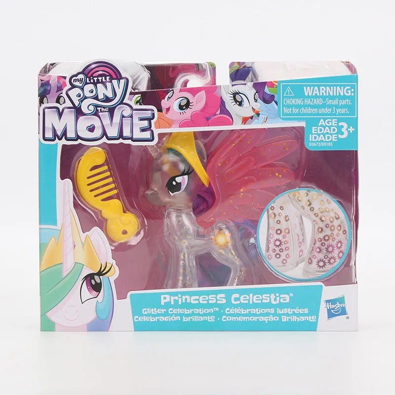 Игрушки My Little Pony the Movie Princess Cadance Celestia ПВХ фигурка дружба Волшебная Модель Кукла