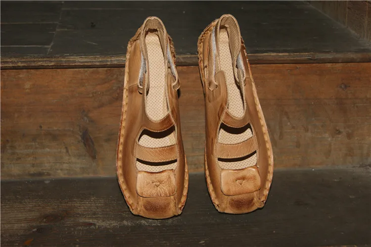 Careaymade из воловьей кожи с накладкой спереди сделанные полностью вручную в