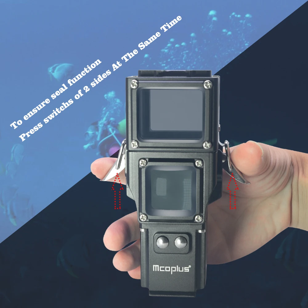 Mcoplus DJI Osmo Карманный водонепроницаемый чехол 100 м/328фт для карманной камеры OSMO