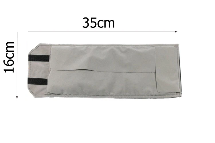 Портативная сумка для хранения ювелирных изделий из серого бархата складные