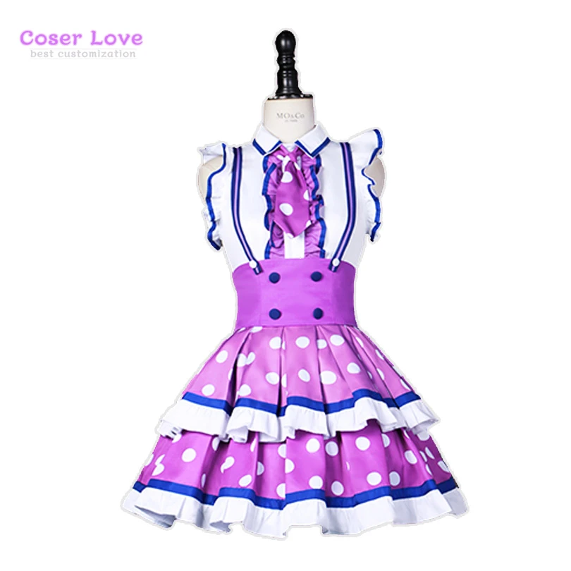 Lovelive Мари охара Косплей Костюм Хэллоуин Рождество костюм сценическое