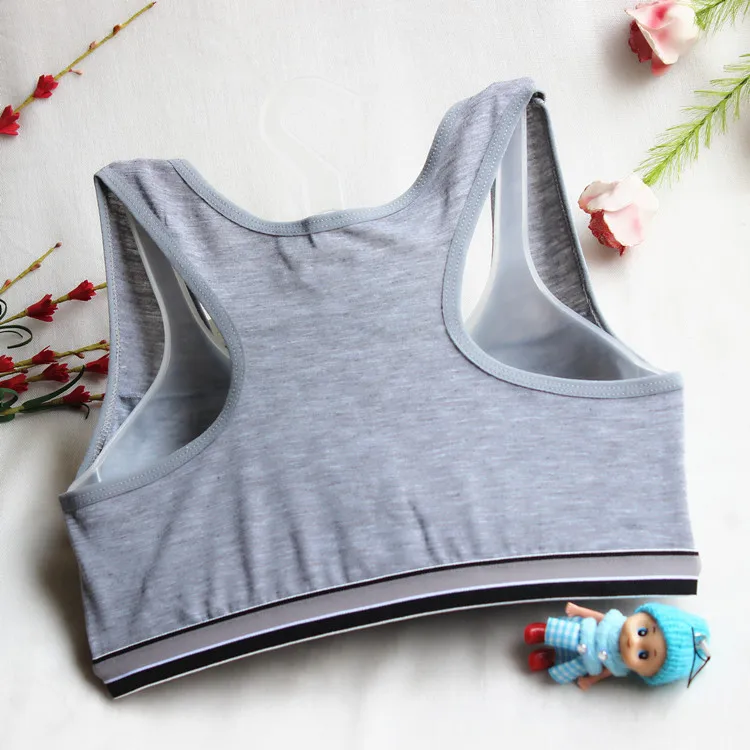 

Girl Push Up Sports Bras Vest Underwear Shockproof Breathable Gym Fitness Athletic Running Yoga Bh Sport Top Vest fit 60-86cm bu
