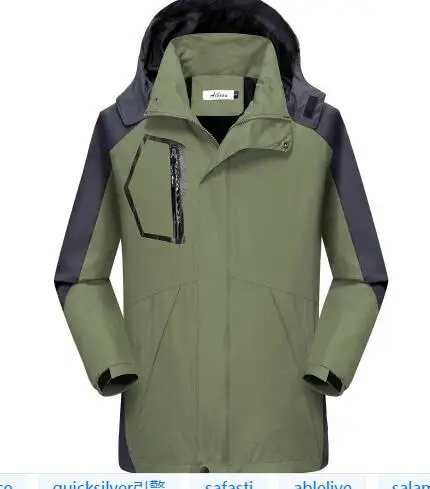 2019 Новая мужская и женская Однослойная уличная куртка с капюшоном на молнии