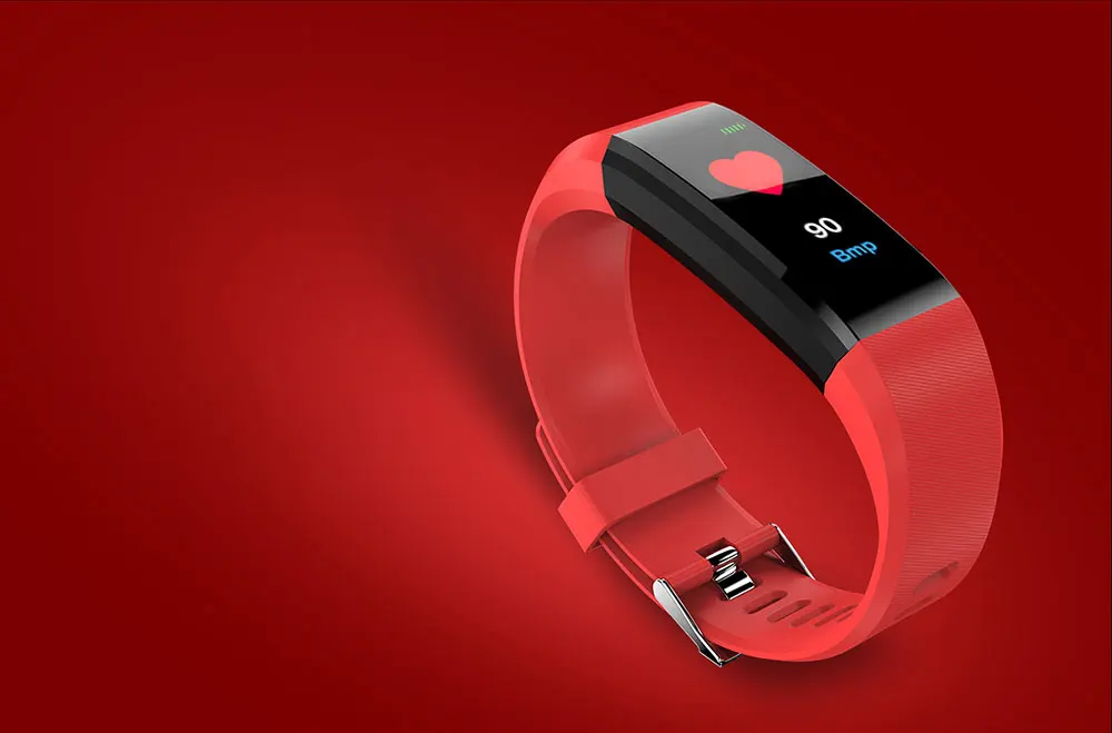 Rovtop 115 плюс Bluetooth Смарт часы монитор сердечного ритма Смарт часы фитнес трекер Браслет водонепроницаемый смарт-браслет