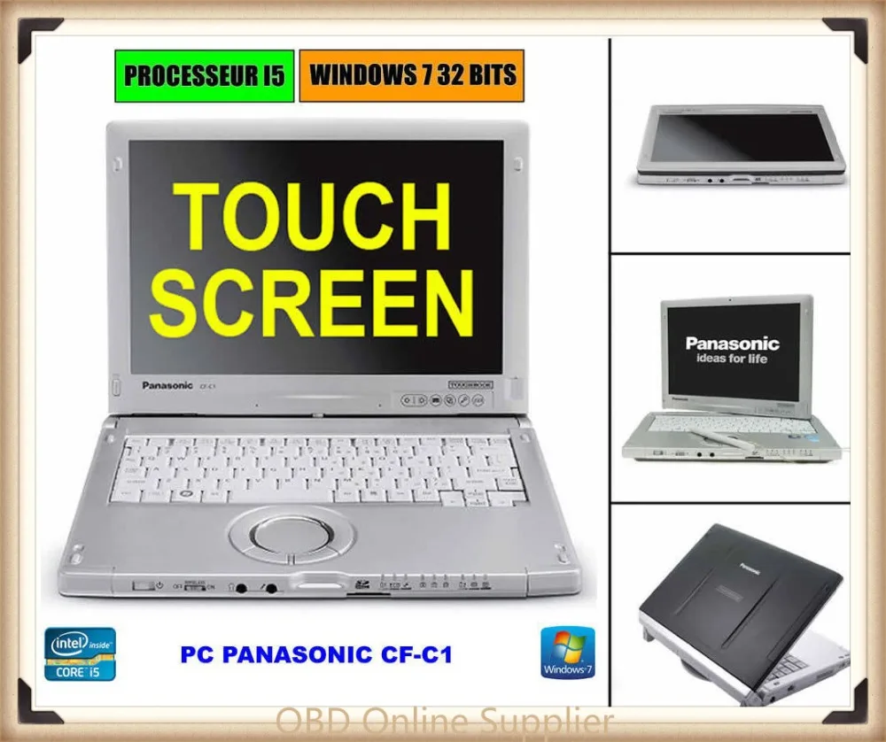 Panasonic toughbook сенсорный экран cf-c1 ноутбук планшет ядро i5-2520M 2,5 ГГц 4 Гб ОЗУ Win 7 для Star C3 C4 C5 C6 ICOM A2 A3 ICOM P