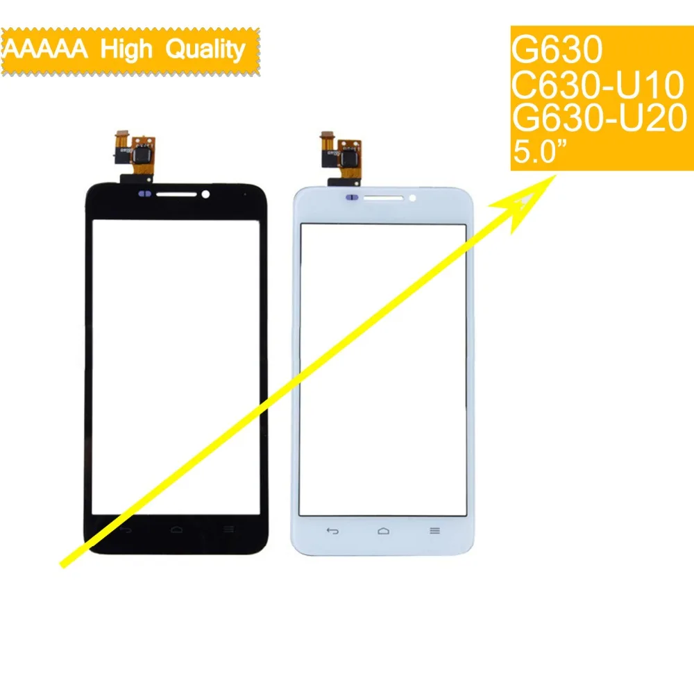 10 шт./лот Чехол для мобильного телефона Huawei Ascend G630 U10 U20 сенсорного экрана с