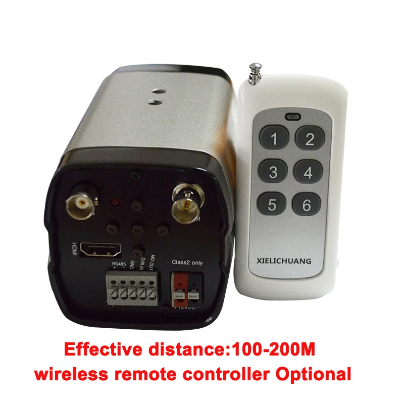 

2MP 3G-SDI HD Box Camera 1080P60fps 20x Optical zoom with simultaneous HDMI CVBS Output