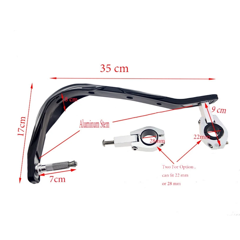Мотоциклетная ручка для внедорожных мотоциклов черного цвета | Автомобили и