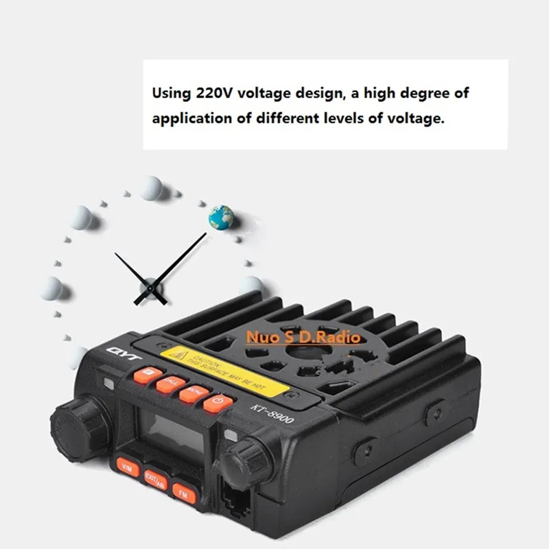 QYT KT8900 Mini Car Radio 25W 136-174MHz 400-480Mhz двухдиапазонный приемопередатчик Ham для автомобиля |