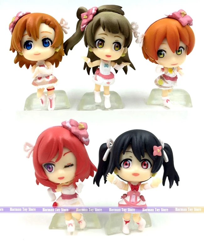 4 5 см шт./лот mini Q версия японская аниме фигурка love live набор экшн фигурок